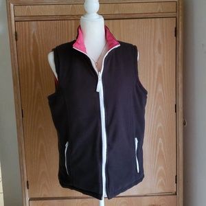 Jason Maxwell reversible vest, EUC size L